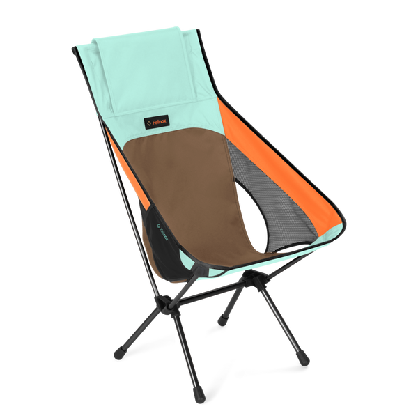 CHAIR ONE HIGHBACK (RE) - MINT MULTI BLOCK