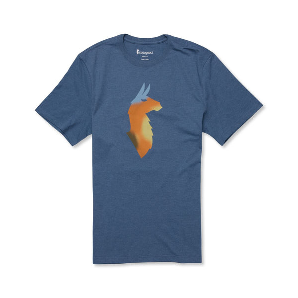 Bitmap Llama T-Shirt - DEEP SEA