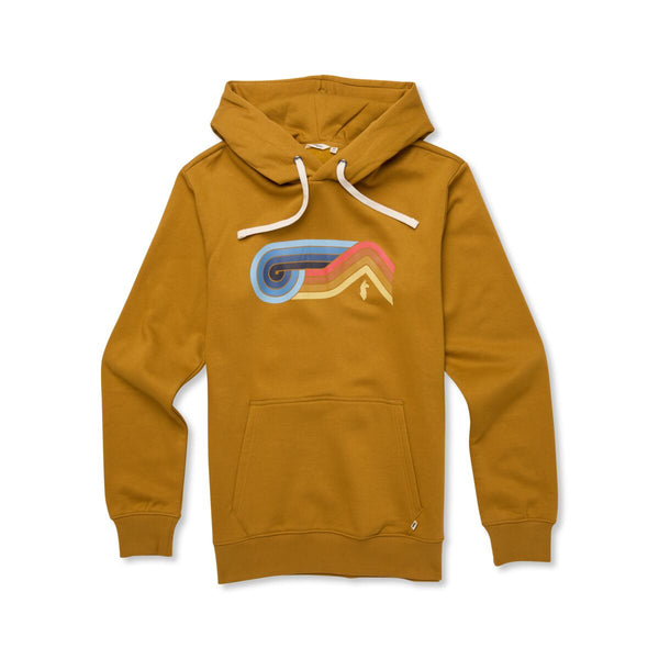 Melting Sunset Pullover Hoodie - BRONZE