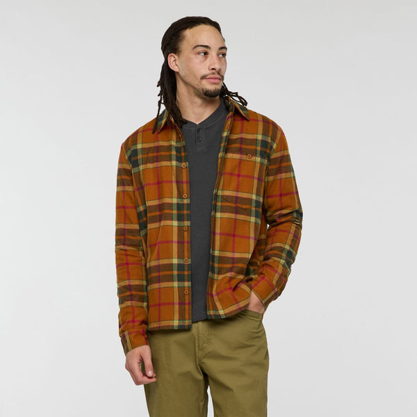Quedo Flannel Shirt - SIENNA PLAID