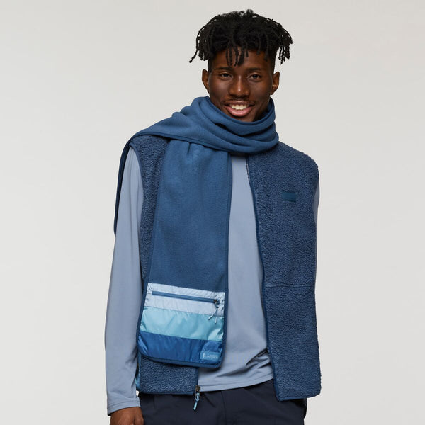 Teca Fleece Scarf - DEEP SEA