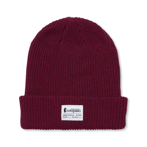 Wharf Beanie - Cotopaxi Patch - MULBERRY