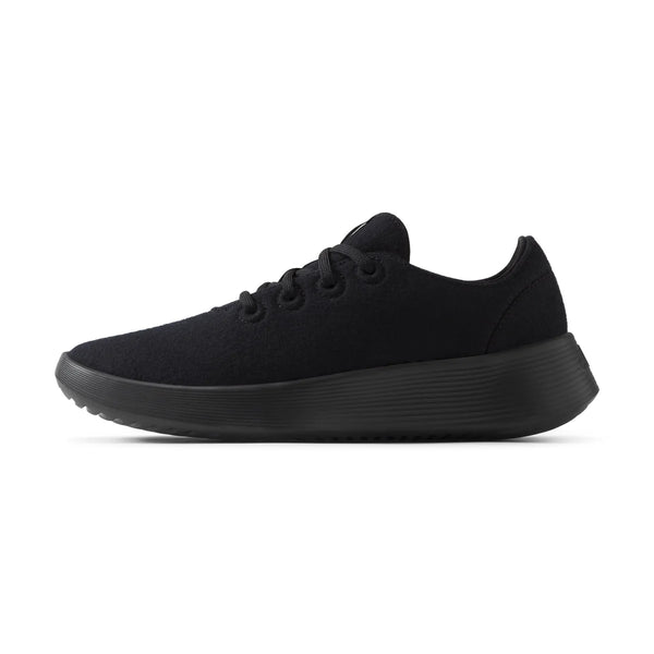 WOMENS WOOL RUNNER GO - NTRL BLCK (NTRL BLCK)