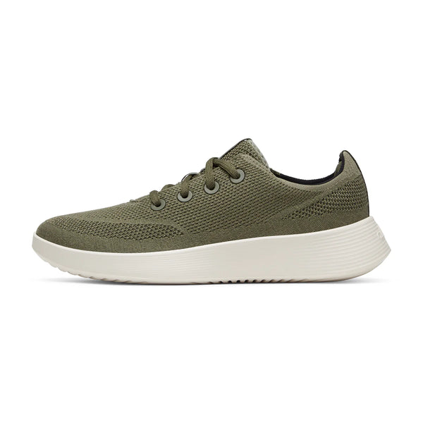 MENS TREE RUNNER GO - RUGGED GREEN (NTRL WHT)