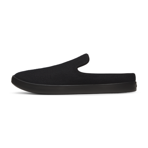 WOMENS WOOL LOUNGER MULE - NTRL BLCK (NTRL BLCK)