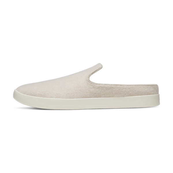 MENS WOOL LOUNGER MULE - STONY CREAM (STONY CREAM)