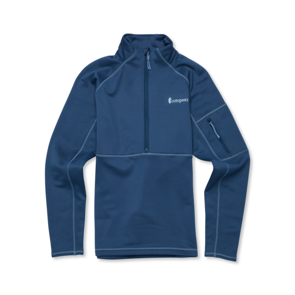 Tempa Fleece Half-Zip Pullover - DEEP SEA
