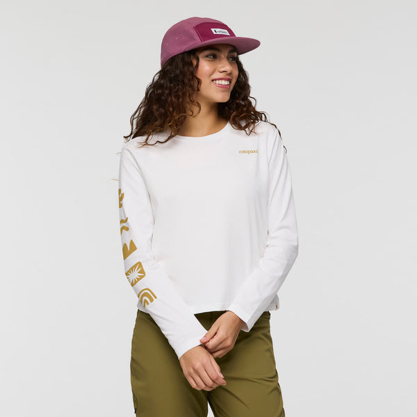 Sky To Sea Long-Sleeve T-Shirt - WHITE