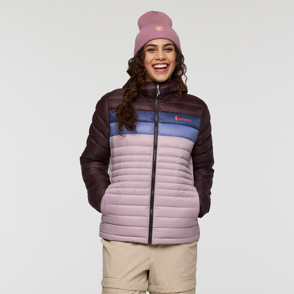 Fuego Down Hooded Jacket - COFFEE AND QUARTZ