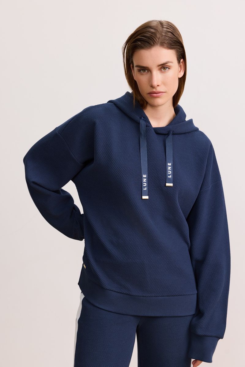 SWEAT À CAPUCHE AVEC CORDON CLASSIQUE MOON 