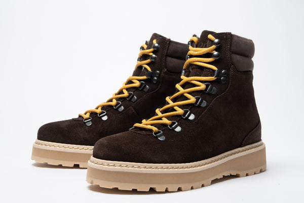 HIKING SUEDE M - CHOCOLATE