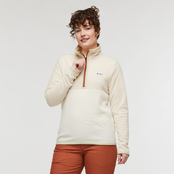 Amado Fleece Pullover - BONE/CREAM