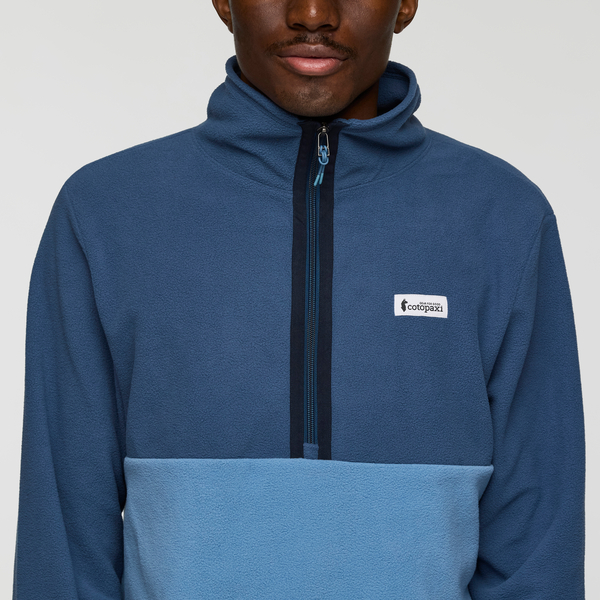 Amado Fleece Pullover - DEEP SEA AND FJORD