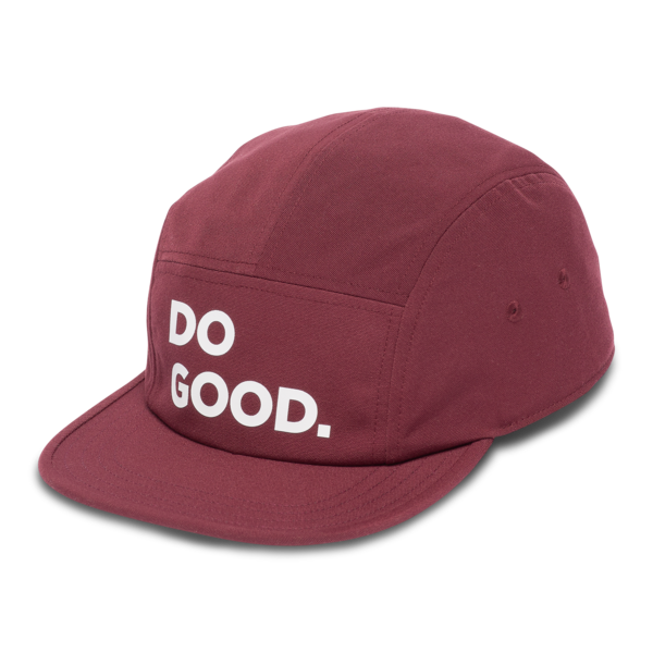 Do Good 5-Panel Hat - MULBERRY