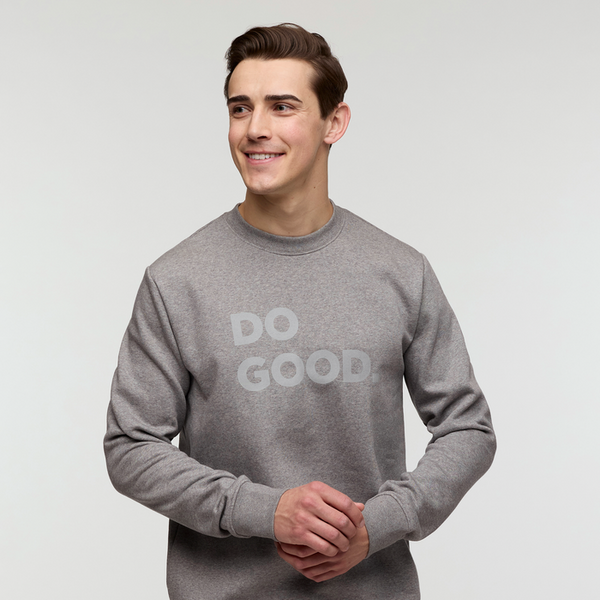 Do Good Crew Sweatshirt - HEATHER GREY
