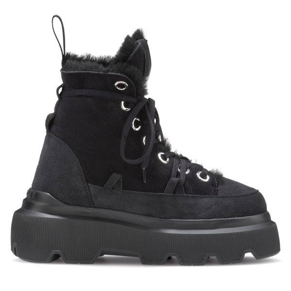 Chaussures Matilda hautes en peau de mouton - Femme