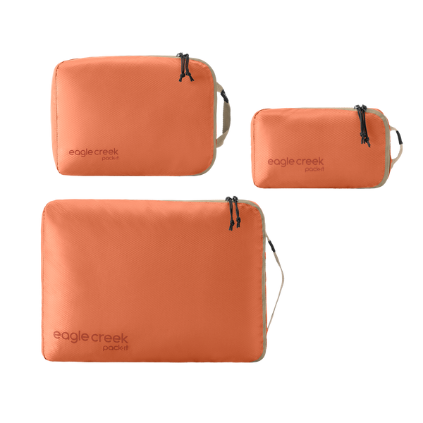 PACK-IT ISOLATE CUBE SET XS/S/M - MANDARIN
