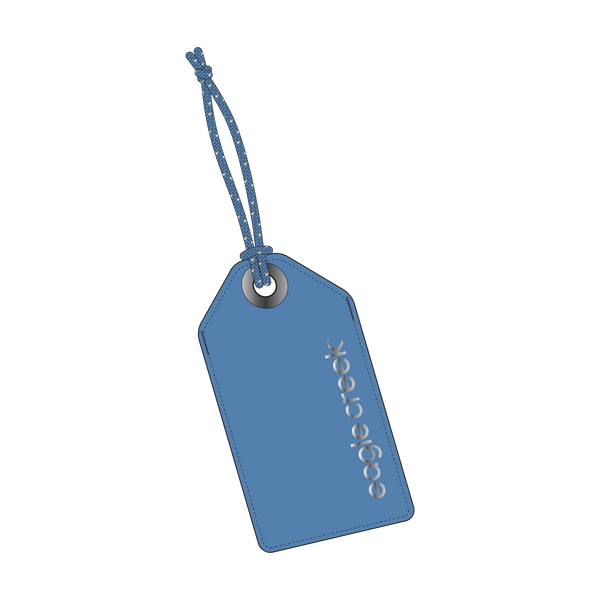 REFLECTIVE LUGGAGE TAG - BLUE DAWN