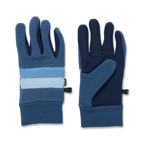 Teca Fleece Full Finger Gloves - DEEP SEA