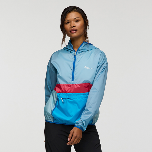 Teca Half-Zip Windbreaker - BUBBLE BATH
