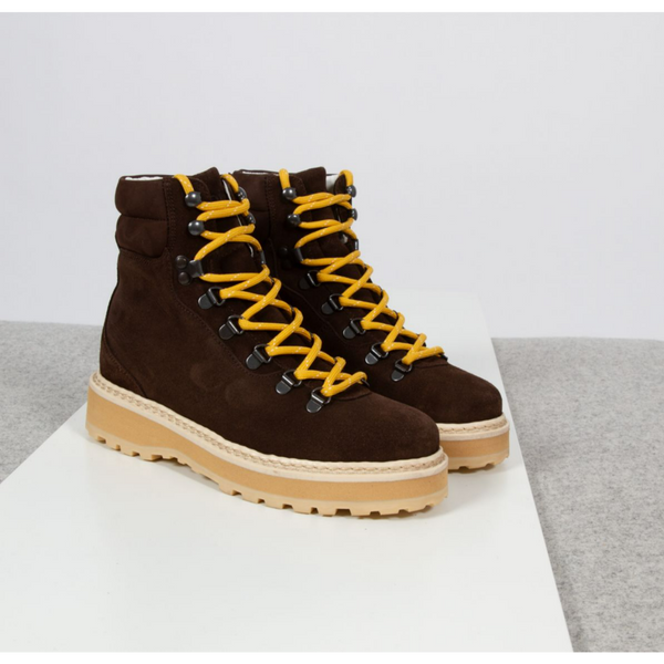 WOMENS HIKING LEATHER LINING - CHOCOLATE