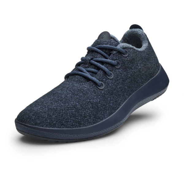 WOMENS WOOL RUNNER MIZZLES - SAVANNA NIGHT (NAVY)