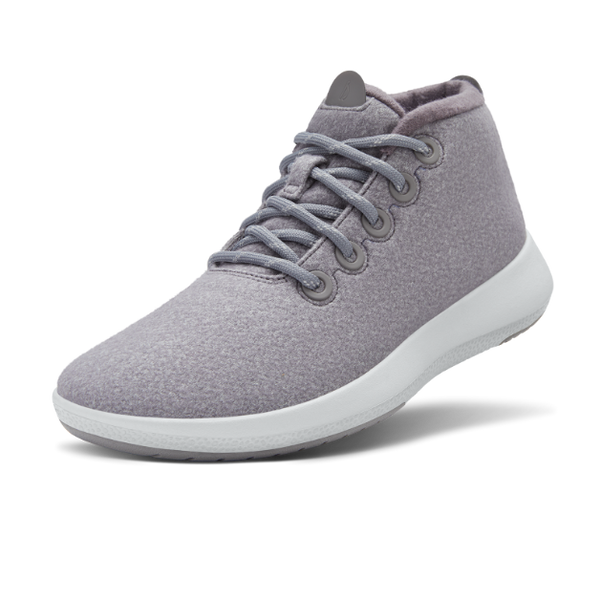 WOMENS WOOL RUNNER-UP MIZZLE - MEDIUM GREY (LIGHT GREY)